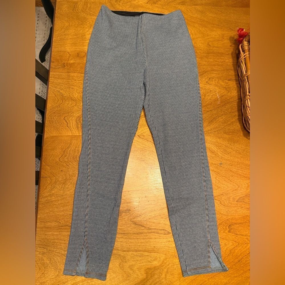 Lysse New York Houndstooth Design Skinny Pants